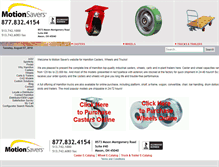 Tablet Screenshot of motionsavers.4casters.com